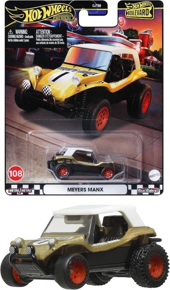 Hot Wheels Boulevard Premium Araçlar Gjt68 - Hrt57 Meyers Manx ürün görseli 1