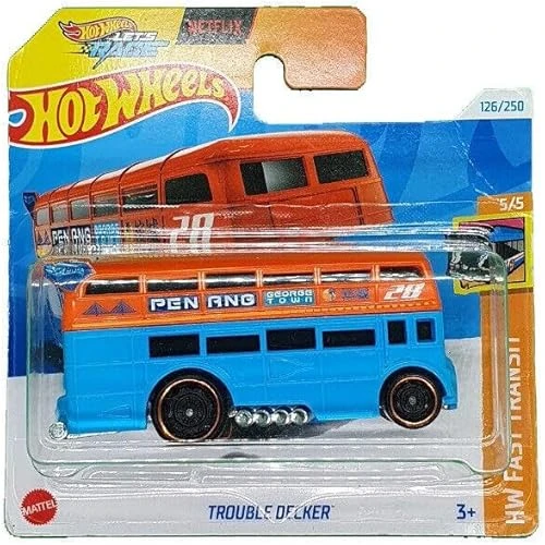 Hot Wheels Tekli Arabalar Trouble Decker Htd46 ürün görseli 1