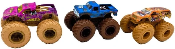 Hot Wheels Monster Trucks 3 Lü Paket Hnt79 ürün görseli 1