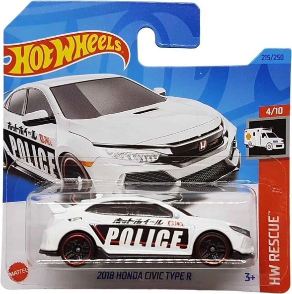 Hot Wheels Tekli Arabalar 2018 Honda Civic Type R Hkj21 ürün görseli 1