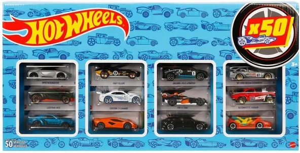 Hot Wheels 50’Li Araba Seti Cgn22 ürün görseli 1
