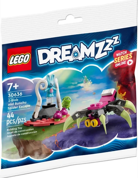 Lego Dreamzzz 30636 Z-Blob And Bunchu Spider Escape ürün görseli 1