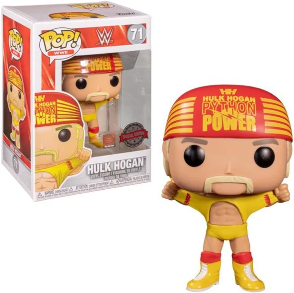 Funko Wwe Hulk Hogan Wrestlemania 3" ürün görseli 1