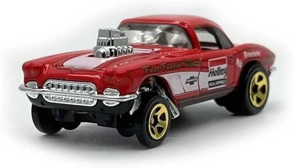Hotwheels Tekli Arabalar 62 Corvette Gasser-Hkh64 ürün görseli 1