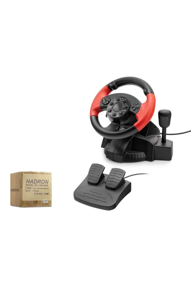 HADRON Vw9829 Oyuncu Direksiyon Seti 200° 7ın1 Ps4/ps3/ps2/pc/xbox/nıntendo/androıd ürün görseli 1
