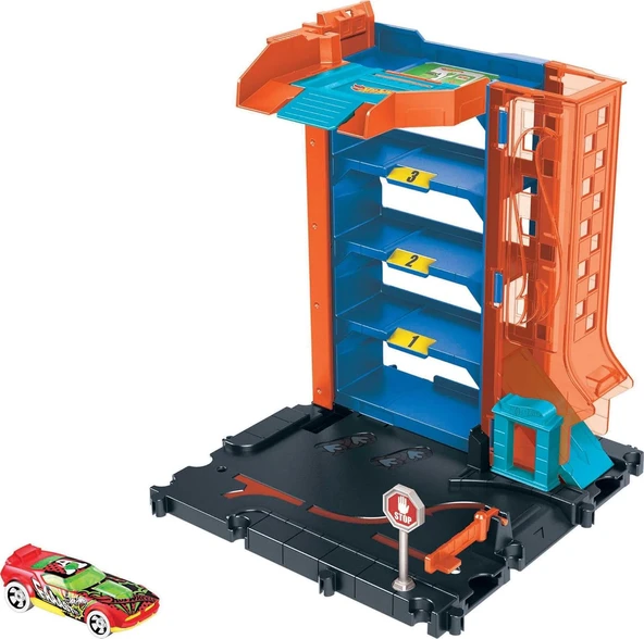Hot Wheels-Şehir Hayatı Serisi - Katlı Otopark Hdr28 ürün görseli 1