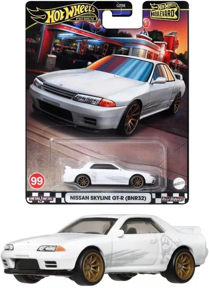 Hot Wheels Boulevard Premium Araçlar Gjt68 - Hrt74 Nissan Skyline Gt-R (Bnr32) ürün görseli 1