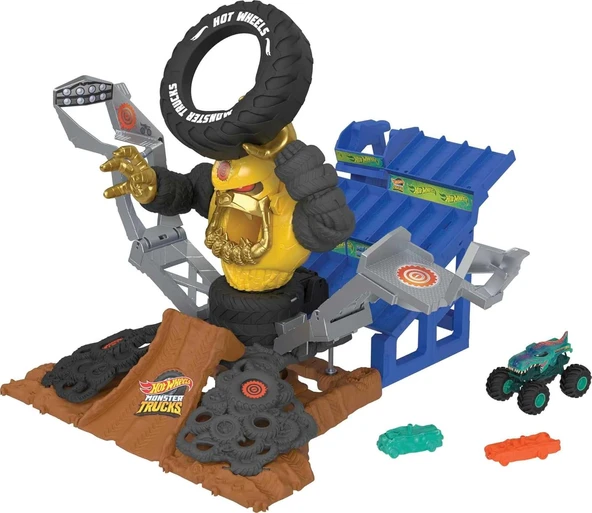 Hot Wheels Monster Trucks Arena'Da Şampiyonluk Mücadelesi Oyun Seti, 4 Yaş Ve Üzeri ürün görseli 1