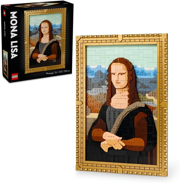 Lego Art Mona Lisa 31213 - Yetişkinler Için Dekoratif Koleksiyonluk Ve Sergilenebilir Leonardo Da Vi ürün görseli 1