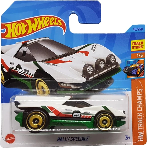Hot Wheels - Rally Speciale - Hw Track Champs 1/5 - Hkk37 - Short Card - Castrol - Bilstein - Track ürün görseli 1