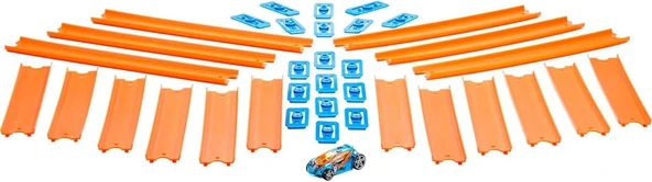 Hot Wheels Track Builder Araba Ve Pist Paketi - Resim 4