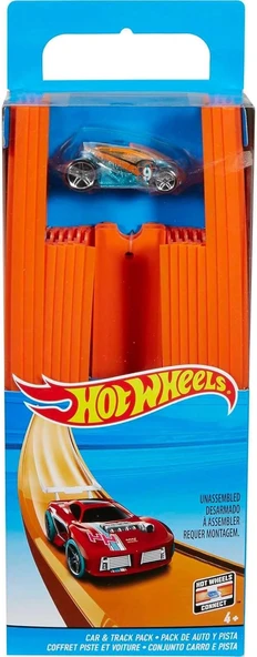 Hot Wheels Track Builder Araba Ve Pist Paketi - Resim 6