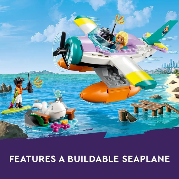 Lego Friends Deniz Kurtarma Uçağı 41752 - Resim 6