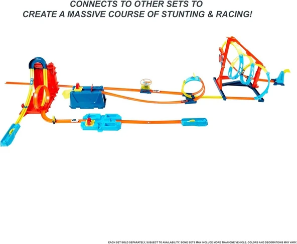 Hot Wheels Track Builder Araba Ve Pist Paketi - Resim 3