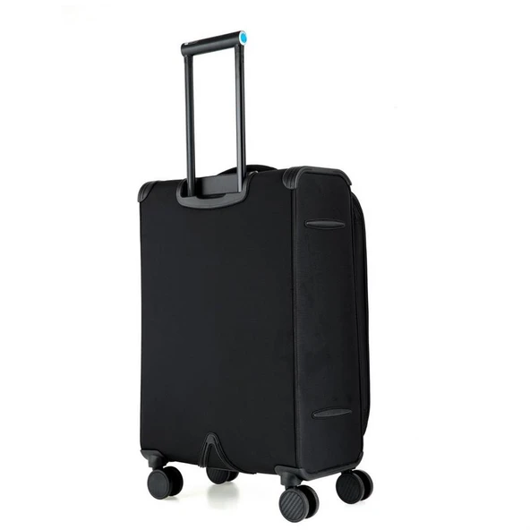 Verage GM21002W Kumaş Valiz Kabin Boy Siyah - Resim 3