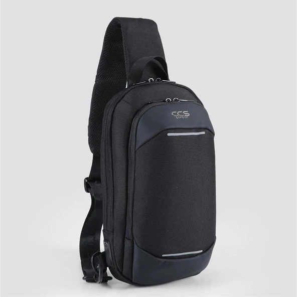 Ççs 31408 Omuz Askılı Bodybag Çapraz Çanta Siyah ürün görseli 1