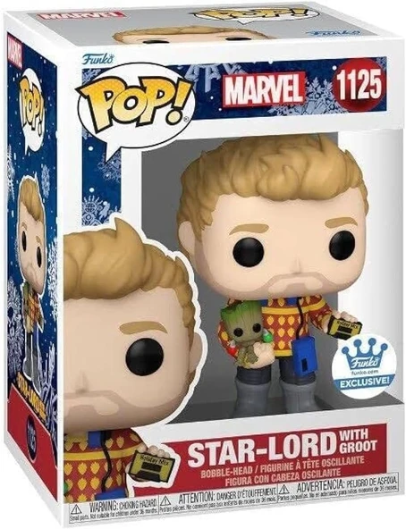 Funko Star-Lord With Groot Exclusive Vinil Figür ürün görseli 1