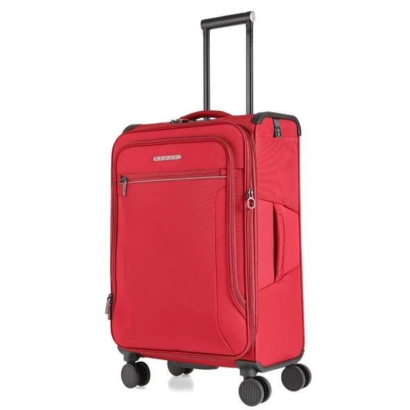 Verage GM21002W Kumaş Valiz Orta Boy Kırmızı - Resim 3