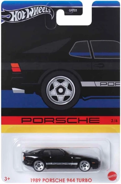 Hot Wheels Özel Arabalar Serisi Porsche Grt01-Hrw58 1989 Porsche 944 Turbo ürün görseli 1