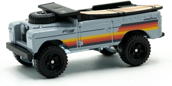 Hot Wheels - Land Rover Series Ii - Hw Hot Truck 5/10 - Htc32 - Short Card - Track Stars - Good Year ürün görseli 1