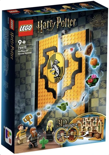Lego Harry Potter Hufflepuff Binası Bayrağı 76412-9 Yaş Ve Üzeri Çocuklar İçin Yaratıcı Oyuncak Yapı ürün görseli 1