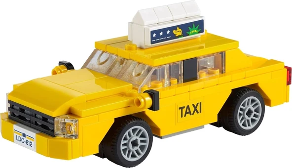 Lego -"Lego Creator Sarı Taksi Seti 40468" - Resim 3