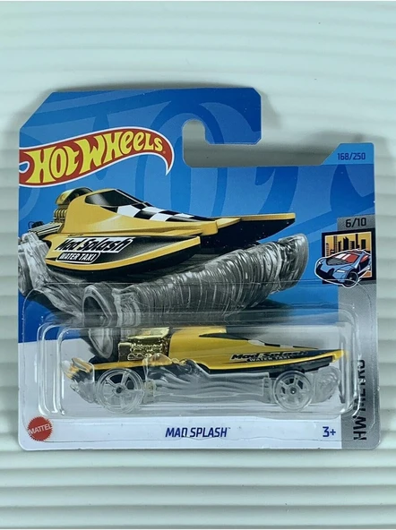 Hot Wheels-2023 Mad Splash *168/250 Hw Metro *6/10 - Hkg94 ürün görseli 1