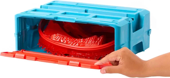 Hot Wheels Track Builder Alev Temalı Akrobasi Seti - Resim 4
