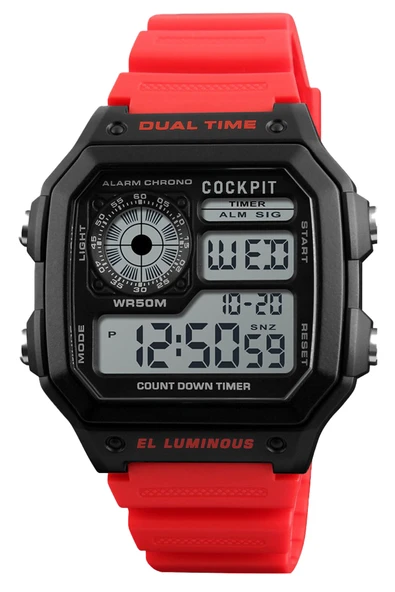 COCKPIT CK-4100RD ERKEK KOL SAATİ ürün görseli 1