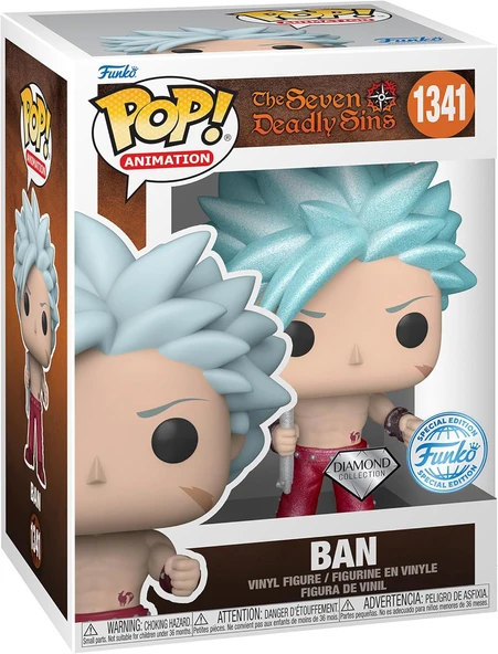 Funko Pop! The Seven Deadly Sins - Ban Diamond 1341 (Special Edition) ürün görseli 1