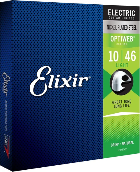 Elixir 010-046 Optiweb Elektro Gitar Teli (19052) ürün görseli 1