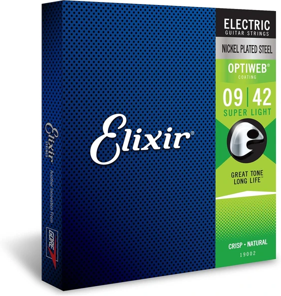 Elixir 009-042 Optiweb Elektro Gitar Teli (19002) ürün görseli 1