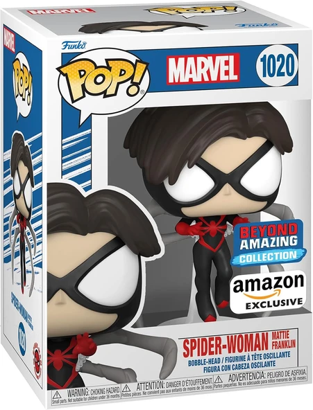 Funko 62975 Pop Marvel: Örümcek Kadın Yılı (Mattie) Oyuncak Figür ürün görseli 1