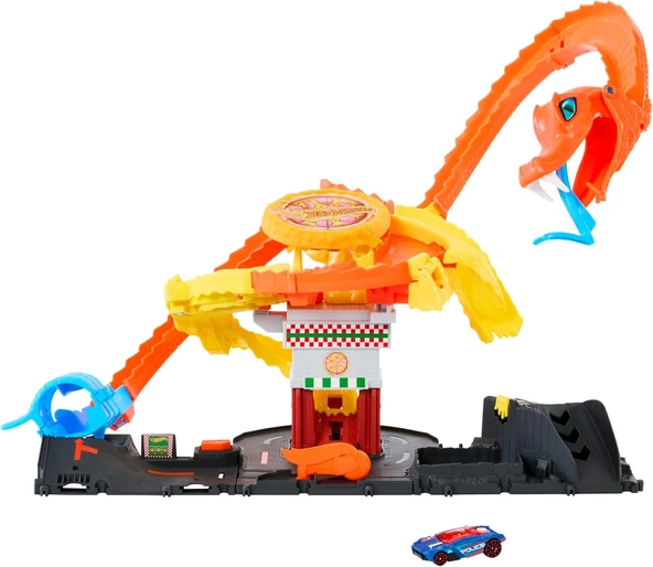 Hot Wheels Pizza Dükkanında Kobra Macerası Oyun Seti ürün görseli 1