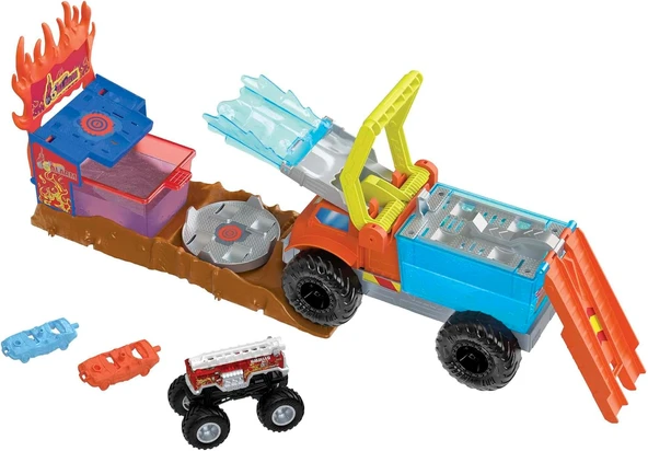 Hot Wheels Monster Trucks Arena Mücadelesi Color Shifters Oyun Seti, Oyuncak ürün görseli 1