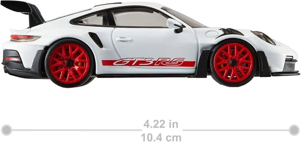 Hot Wheels 1:43 Premium Arabalar - Porsche Gt3-Rs - Resim 3