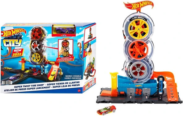 Hot Wheels Tekerlek Kulesi Pisti, 4 Yaş Ve Üzeri, Hdp02 ürün görseli 1