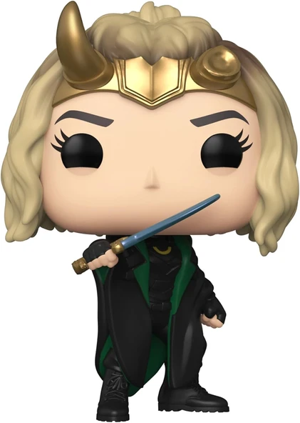 Funko Pop Figür: Marvel Loki - Sylvie With Cape - Resim 2