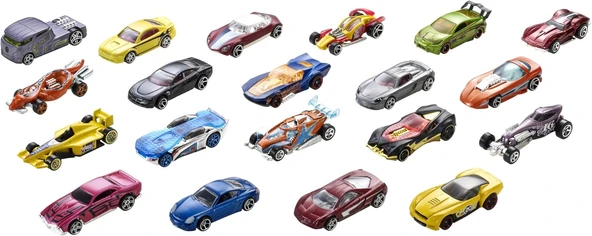 Hot Wheels Yirmili Araba Seti, 3 Yaş Ve Üzeri, H7045 ürün görseli 1