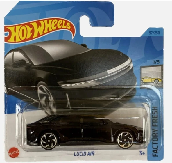 Hot Wheels-Lucid Air Black Ev Hot Wheels Factory Fresh 2023#97 - Hkk76 ürün görseli 1