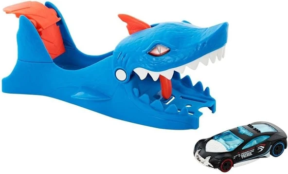 Hot Wheels Vahşi Fırlatıcılar Serisi Shark Launcher ürün görseli 1