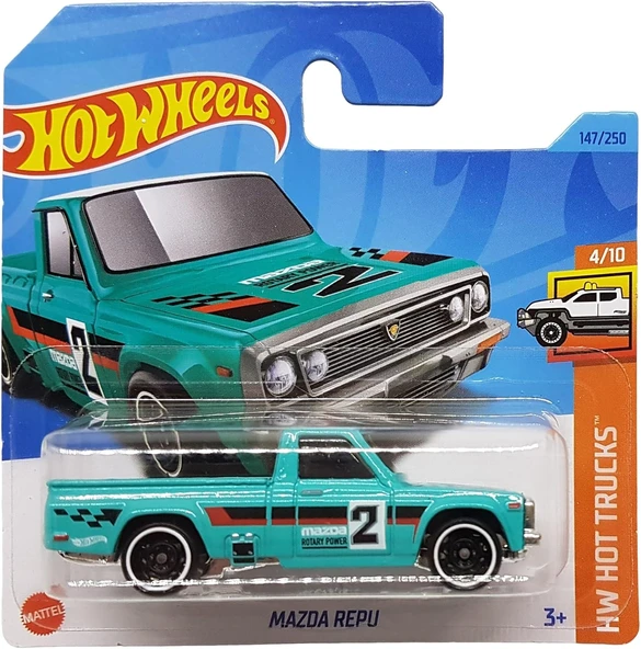 Hot Wheels - Mazda Repu - Hw Hot Trucks 4/10 - Hkh99 - Kısa Kart - Pikap Kamyonu - Mattel 2023 ürün görseli 1