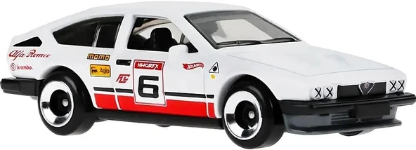Hot Wheels - Alfa Romeo Gtv6 3.0 - Retro Racers 10/10 - Hkj83 - Short Card - Moma - Brembo - Agip - ürün görseli 1