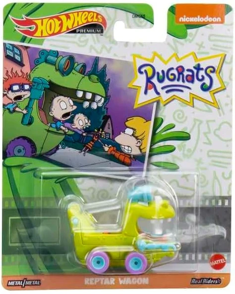 Hot Wheels Rugrats Reptar Car - Resim 6