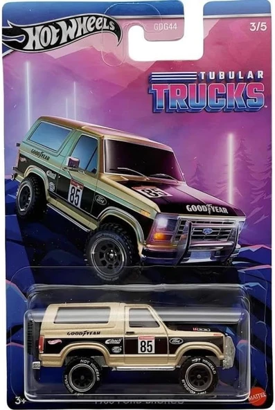 Hot Wheels Tubular Trucks 1985 Ford Bronco Hrr97 ürün görseli 1