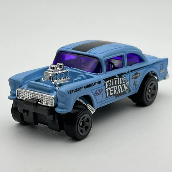Hot Wheels Tekli Arabalar 55 Chevy Bel Air Gasser Hkk26 ürün görseli 1