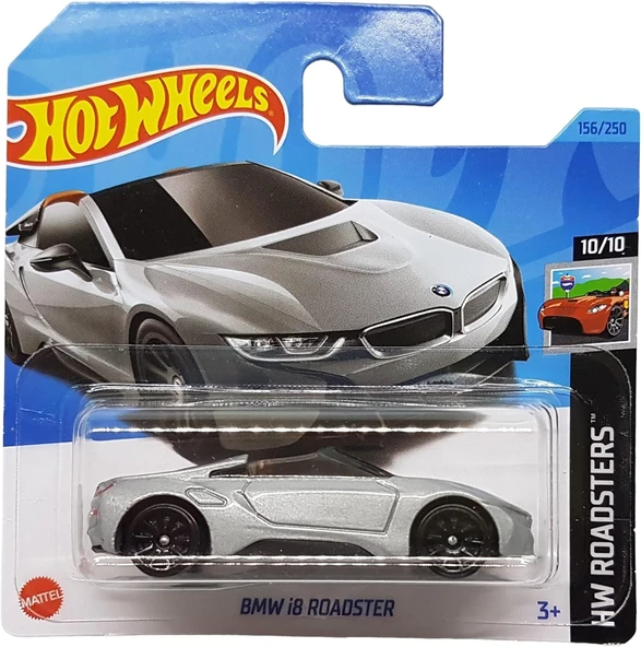 Hot Wheels - Bmw I8 Roadster - Hw Roadsters 10/10 - Hkh44 - Kısa Kart - Gümüş Metalik - Mattel 2023 ürün görseli 1