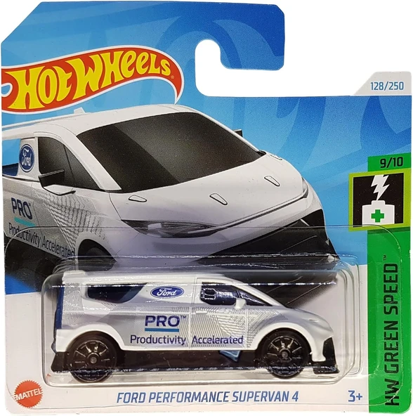 Hot Wheels - Ford Performance Supervan 4 - Hw Green Speed 9/10 - Hry90 - Short Card - Kleintransport ürün görseli 1