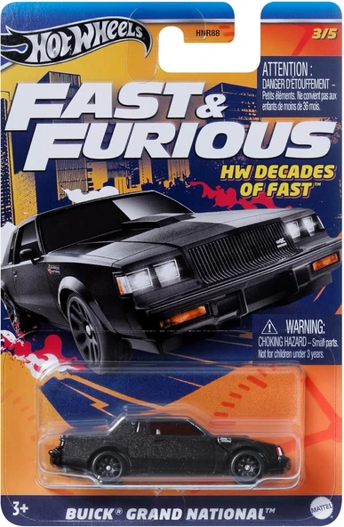 Hot Wheels Fast & Furious Buick Grand National Hrw43 ürün görseli 1