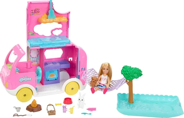 Barbie Chelsea'Nin Yeni Karavanı ürün görseli 1